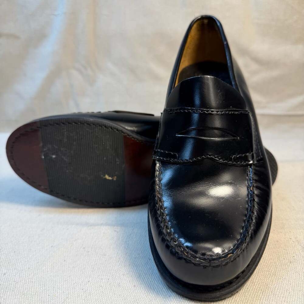 G.H. Bass & Co. Weejuns Penny Loafers Black Leather